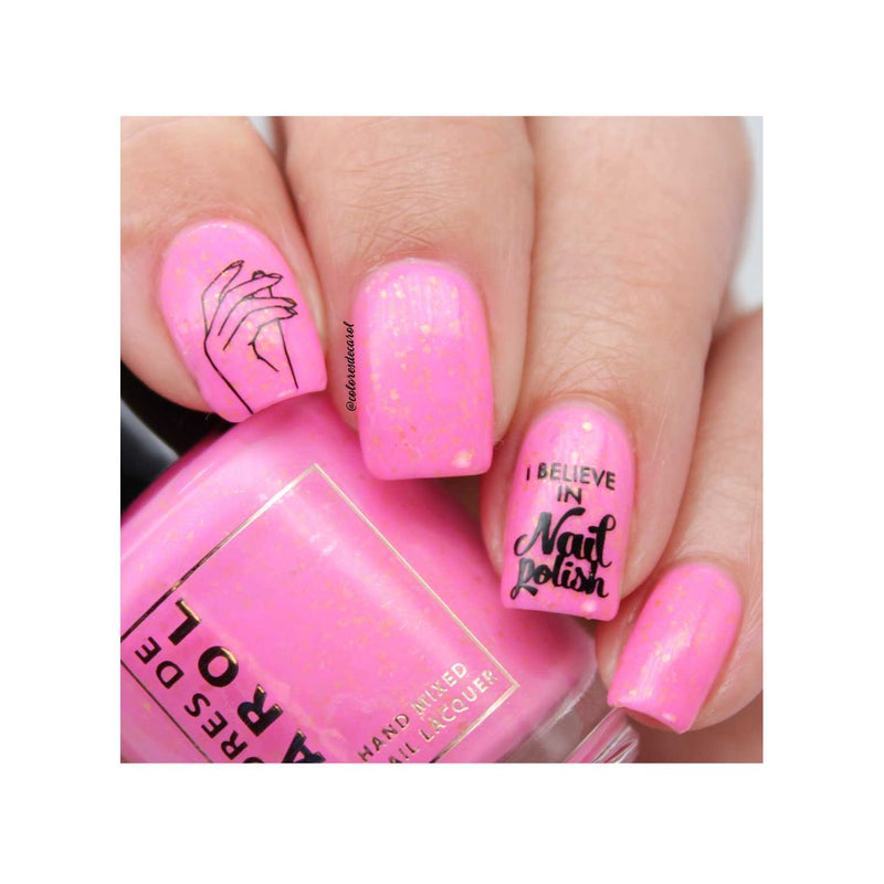 UberChic Beauty Nail Polish Is Life Stamping Plate
