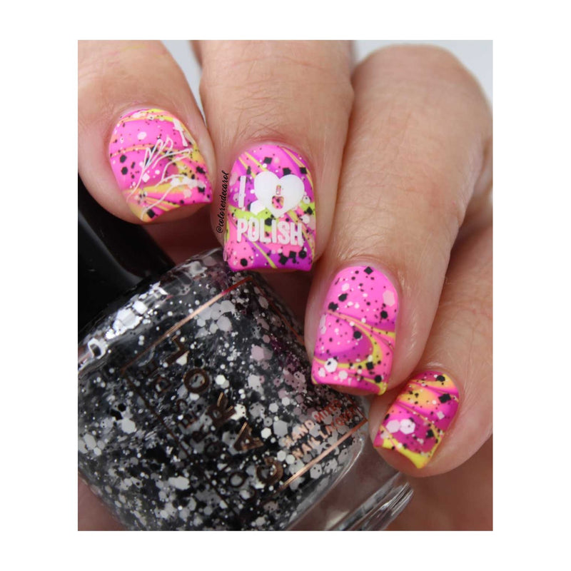 UberChic Beauty Nail Polish Is Life Stamping Plate