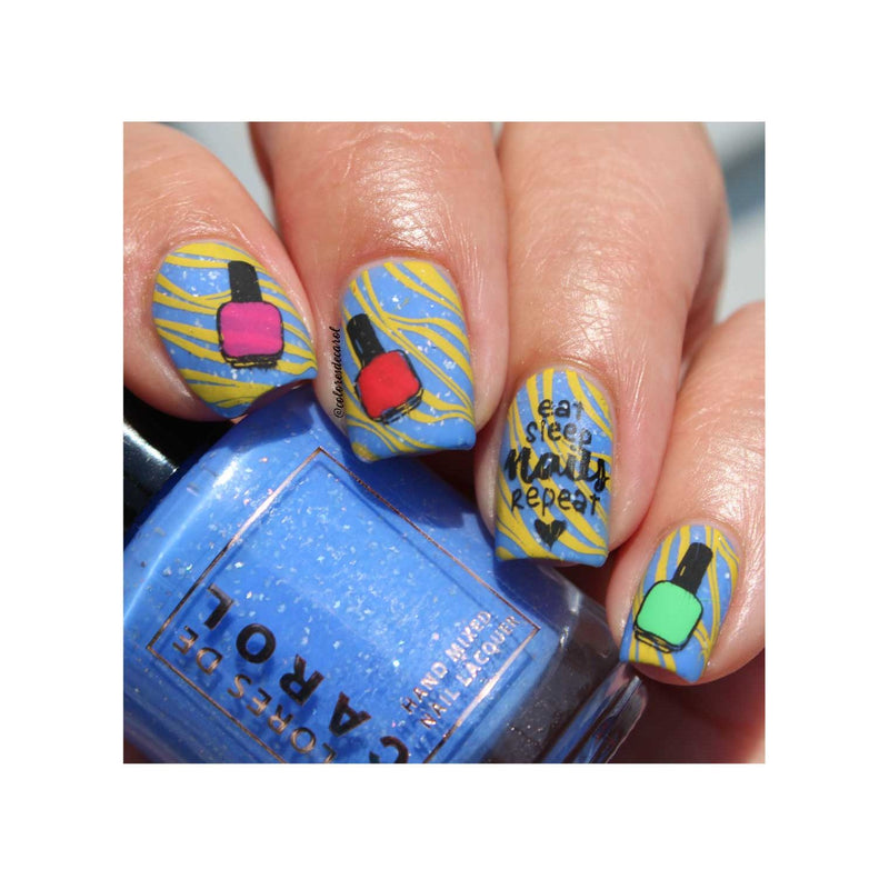 UberChic Beauty Nail Polish Is Life Stamping Plate