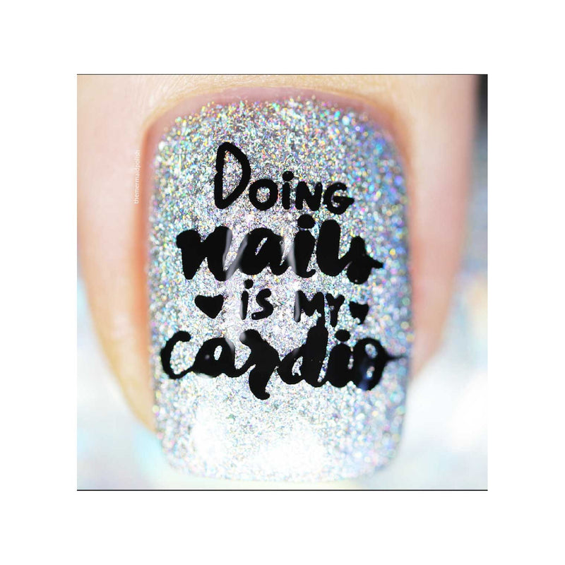 UberChic Beauty Nail Polish Is Life Stamping Plate