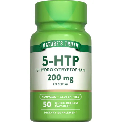 Nature's Truth Nature's Truth 5-HTP Capsules, 200 mg - 50 Count Vitamins & Supplements