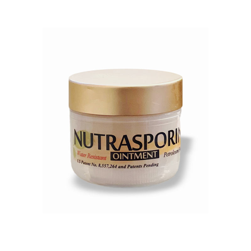 3rd Rock Essentials Nutrasporin® - 3oz JAR - All Natural First Aid Ointment 100ppm Silver Gel (Water Resistant) All Natural Nutrasporin Ointment