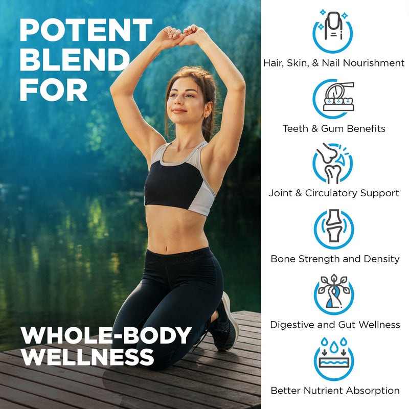 Nutrivein Multi Collagen Protein Capsules - 180 Capsules DV-BCOM-KBOG