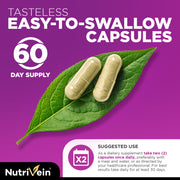 Nutrivein Resveratrol - 120 Capsules RP-IIR3-VE7F