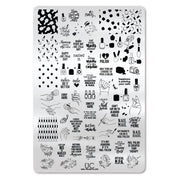 UberChic Beauty Nail Polish Is Life Stamping Plate