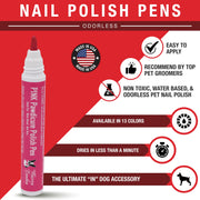 Warren London Pawdicure Polish Pens - Choose From 13 Colors! - Dog Nail Polish Dog Nail Polish
