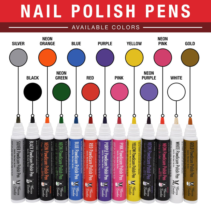 Warren London - Warren London - Pawdicure Polish Pens - Choose From 13 Colors! - Dog Nail Polish