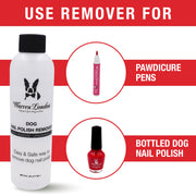 Warren London Dog Nail Polish Remover - Non Acetone Dog Nail Polish