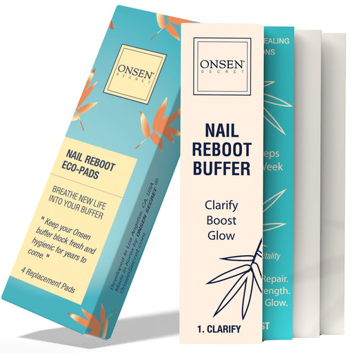 Onsen Secret Nail Reboot Eco-Pads Nail Care