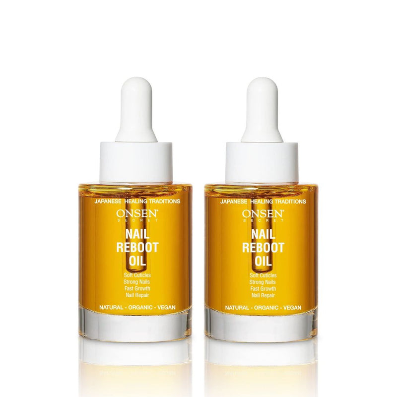 Onsen Secret Nail Reboot Oil Nail Care White Smoke 35ml,10ml,2 x 35ml,2 x 10ml
