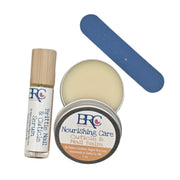 By Robin Creations Brittle Nail Serum & Strengthening Balm Set Cuticle Cream & Oil