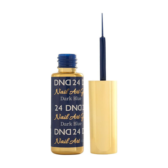 DND - Nail Liner - Dark Blue #24 2.5oz