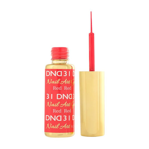 DND - Nail Liner - Red Red #31 2.7oz