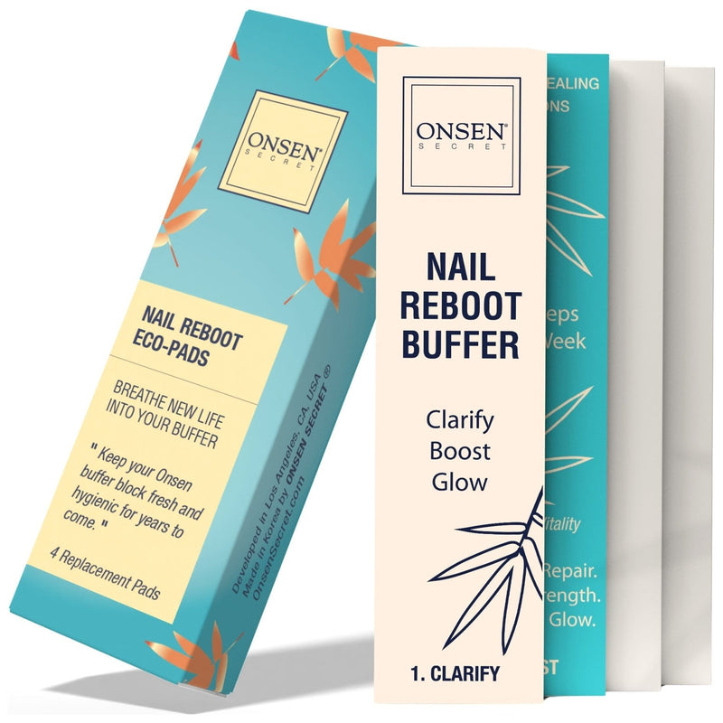 Onsen Secret Nail Reboot Eco-Pads Nail Care