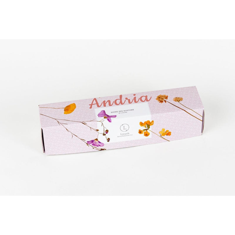 Lizush Set of 5 Heart Shaped Shower Steamers Package  - in a Gift Box - Can be personalized Unisex gift set