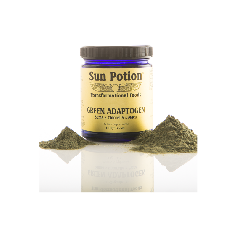 Sun Potion Green Adaptogen (Suma, Maca, Chlorella Blend) Adaptogen