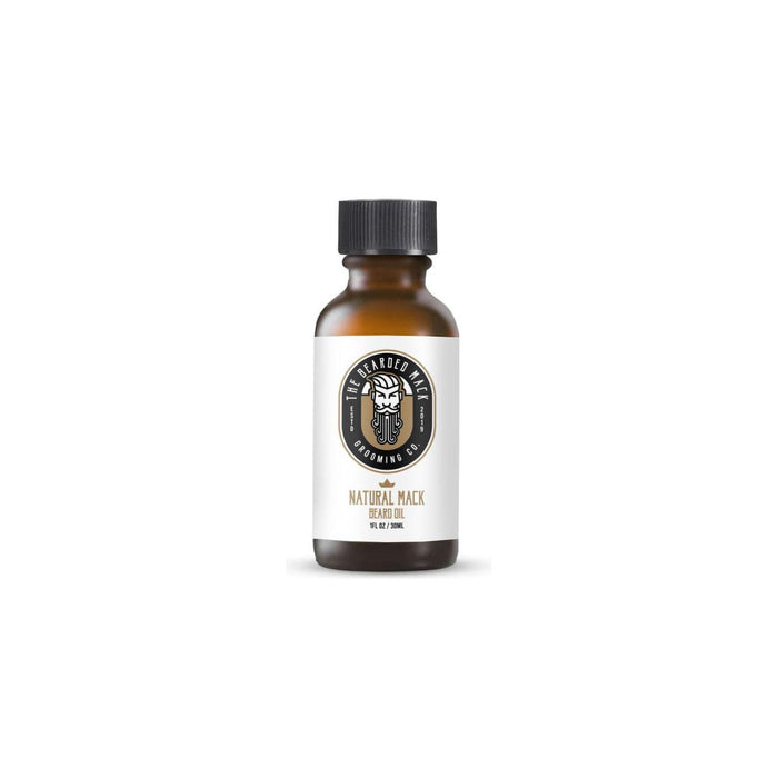 The Bearded Mack Grooming Co Natural Mack Beard Oil - Unscented