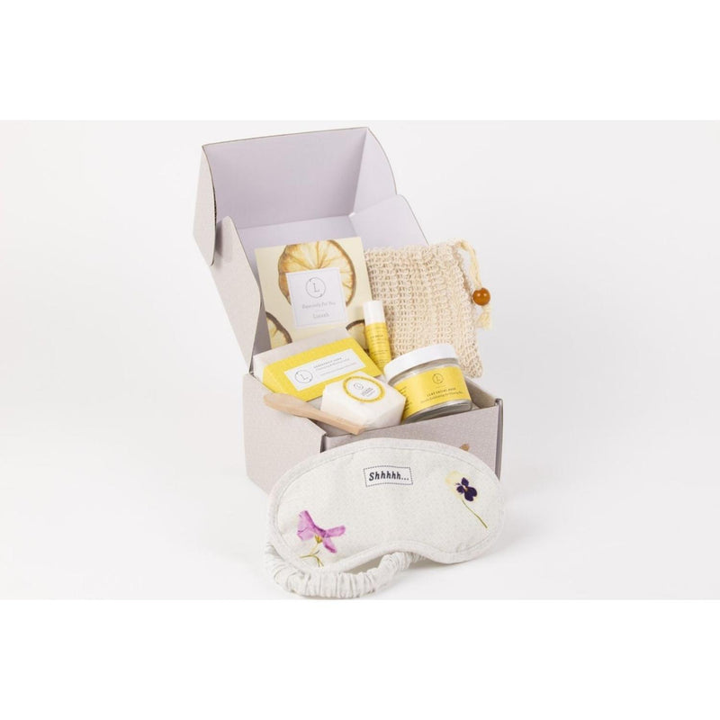 Lizush Natural Citrus Bath & Body Skincare Set, A Thoughtful & "Thinking of You" Gift Citrus Gifts