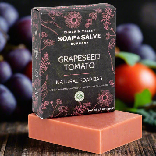 Chagrin Valley Soap & Salve Natural Soap: Grapeseed Tomato Complexion Soap