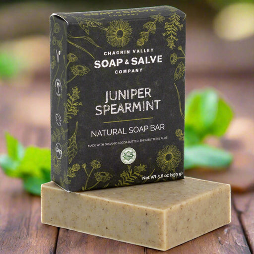 Chagrin Valley Soap & Salve Natural Soap: Juniper Spearmint Soap
