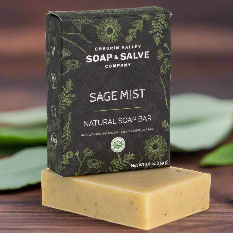 Chagrin Valley Soap & Salve Natural Soap: Sage Mist Soap