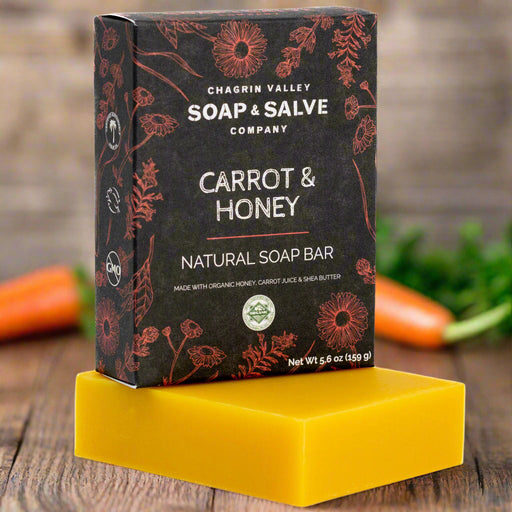 Chagrin Valley Soap & Salve Natural Soap: Carrot & Honey Complexion Soap