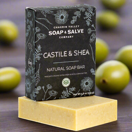 Chagrin Valley Soap & Salve Natural Soap: Castile & Shea Soap