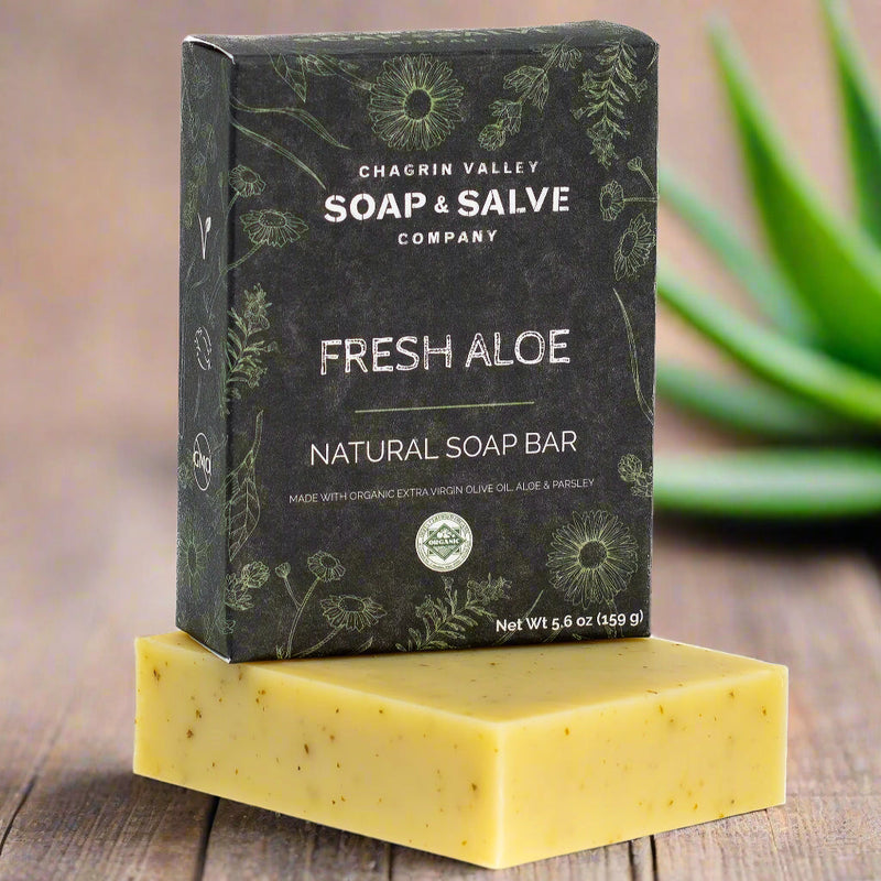 Chagrin Valley Soap & Salve Natural Soap: Fresh Aloe Soap