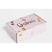 Lizush Spa Gift Box, Natural Lavender Bath & Body Relaxing Package for Friend Lavender Gifts