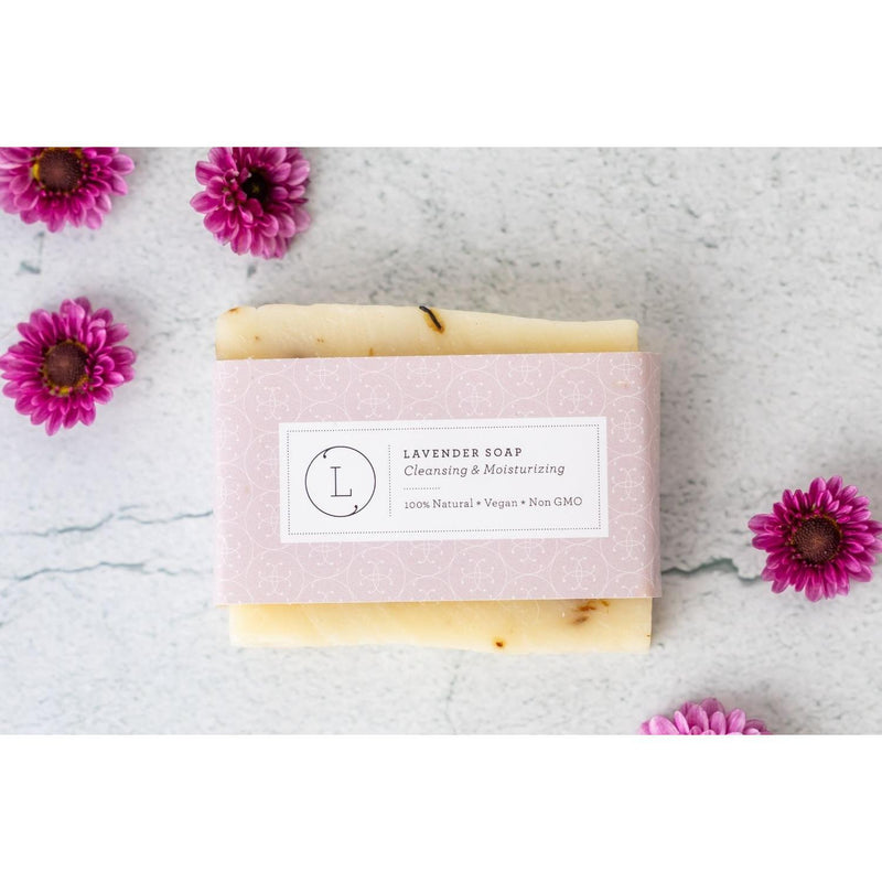 Lizush 2x Natural Cold Process Soap Bar with Essential oils NATURAL SOAP BAR