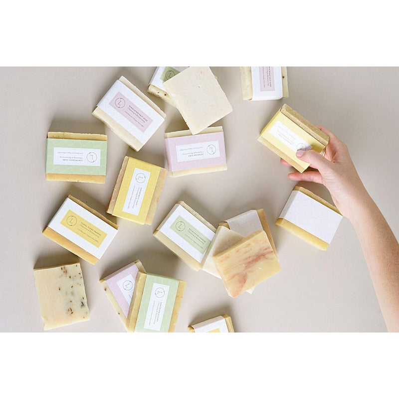 Lizush 2x Natural Cold Process Soap Bar with Essential oils NATURAL SOAP BAR