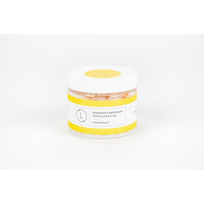 Lizush Grapefruit Natural Bath Salt Soak with Dead sea, Epsom and Himalayan salts BATH BOMBS & SALTS
