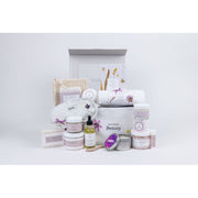 Lizush A Special Day Gift, Birthday Gift Basket, Lavender Natural Bath & Body Gift set for Her
