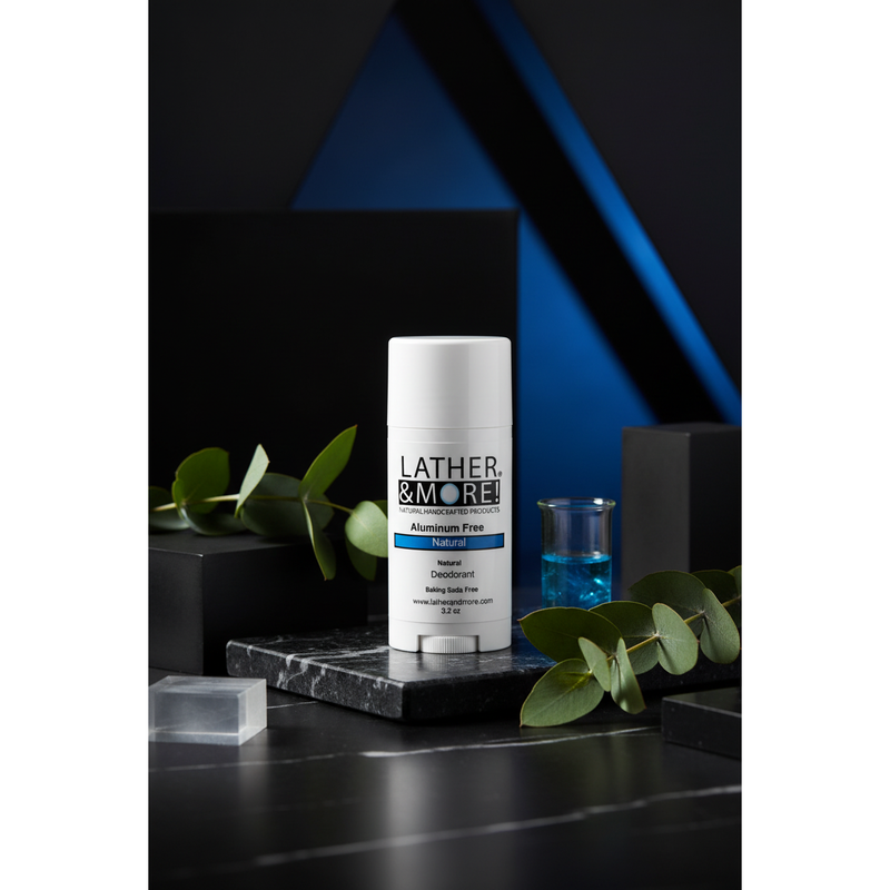 Lather and More! Naturally Natural Deodorant deodorant Black