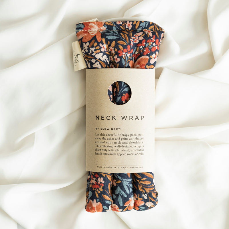 Slow North Neck Wrap - Pom Blossom Relaxation Accessories