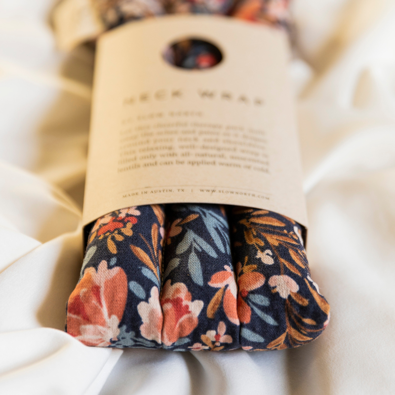 Slow North Neck Wrap - Pom Blossom Relaxation Accessories