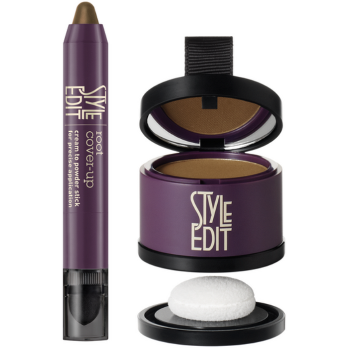 Style Edit - Brunette Cover Up Stick And Touch Up Powder Duo