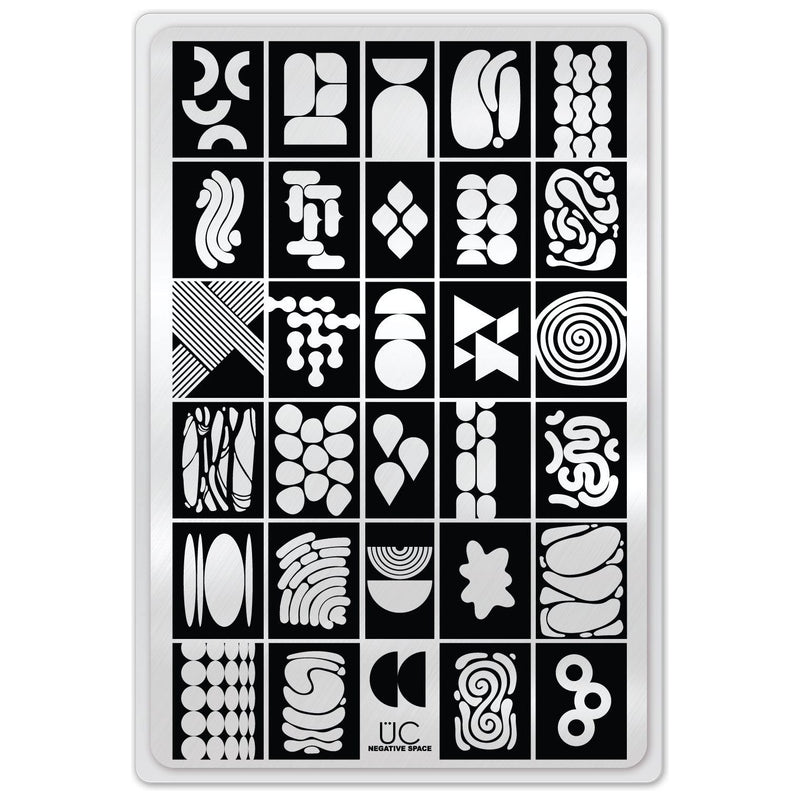UberChic Beauty Negative Space Stamping Plate