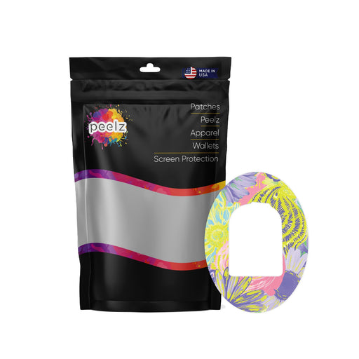 Peelz Neon Floral Pod Patch Tape - Pump Peelz Patch Medical Tape