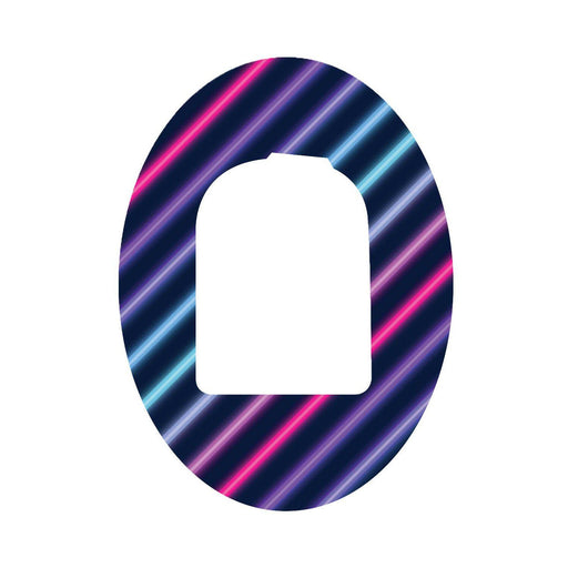 Peelz Neon Stripes Pod Patch Tape - Pump Peelz Patch Medical Tape