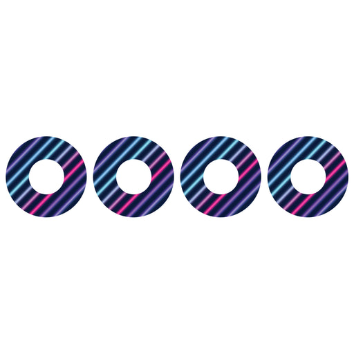 Peelz Neon Stripes Patch  Tape Designed for the FreeStyle Libre 2 Patch Medical Tape