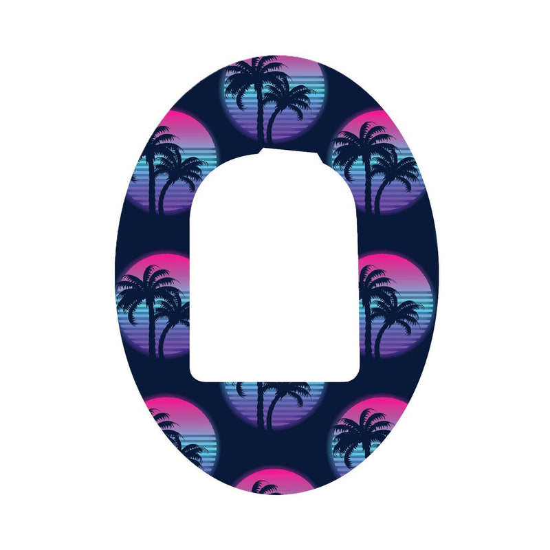 Peelz Neon Sunset Pod Patch Tape - Pump Peelz Patch Medical Tape