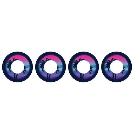 Peelz Neon Sunset Patch  Tape Designed for the FreeStyle Libre 2 Patch Medical Tape