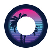 Peelz Neon Sunset Patch  Tape Designed for the FreeStyle Libre 2 Patch Medical Tape
