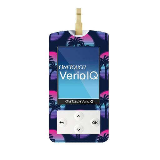 Peelz Neon Sunset for OneTouch Verio IQ Glucometer Peelz/Stickers