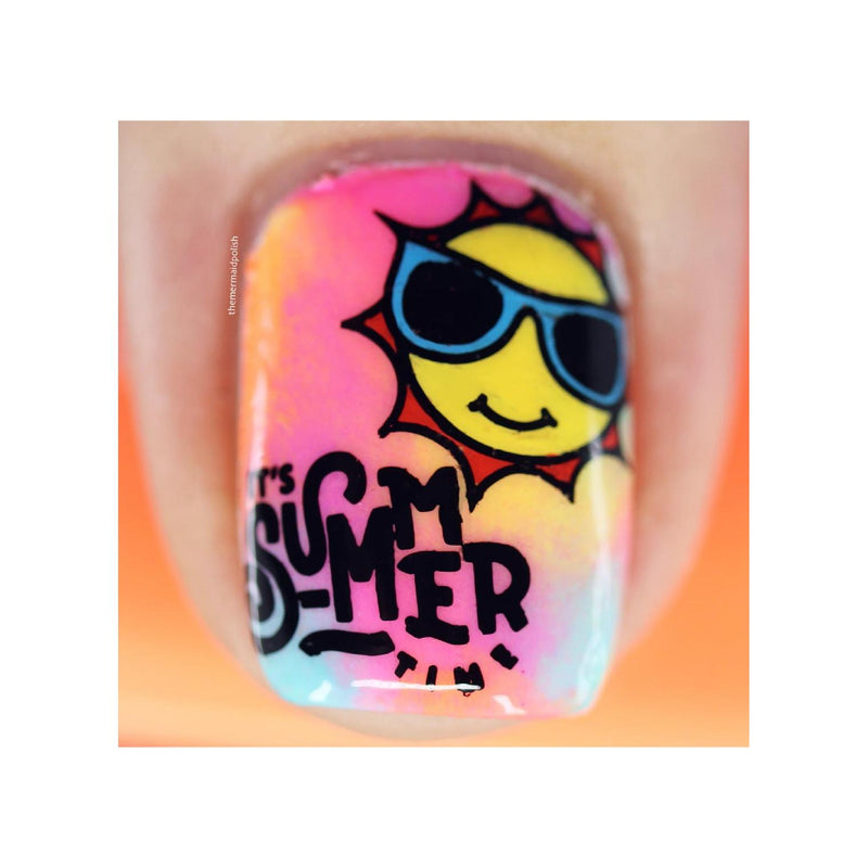 UberChic Beauty Seas The Day Stamping Plate