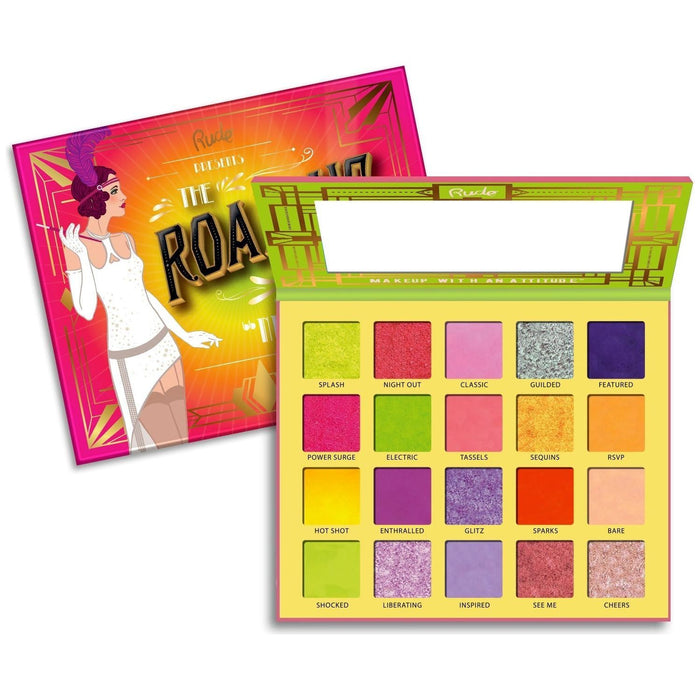 Rude Cosmetics - Rude Cosmetics - The Roaring 20's Eyeshadow Palette - Neons