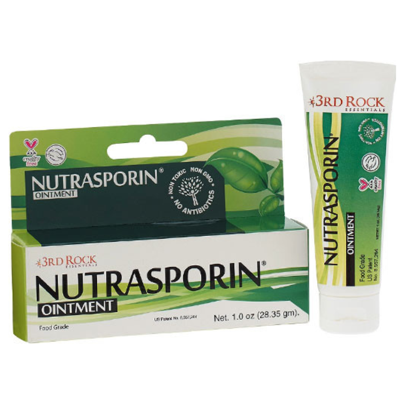 3rd Rock Essentials Nutrasporin® - All Natural First Aid Ointment 100ppm Silver Gel All Natural Nutrasporin Ointment