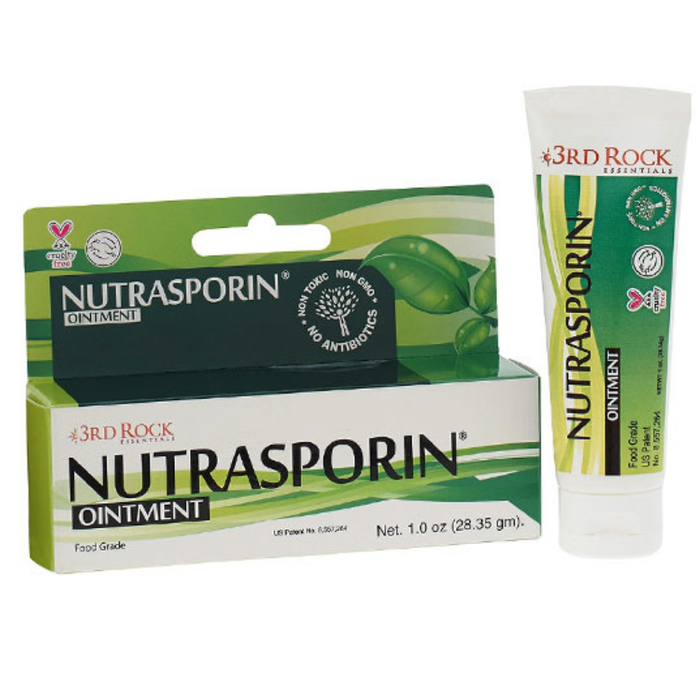 3Rd Rock Essentials Nutrasporin® - All Natural First Aid Ointment 100Ppm Silver Gel