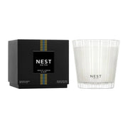 Nava Beauty Nest New York Amalfi Lemon and Mint Candle Black 3-Wick 21.2 OZ